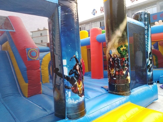 Chambre extérieure de rebond de Jumper Inflatable Combo Bouncer Castle de saut d'amusement