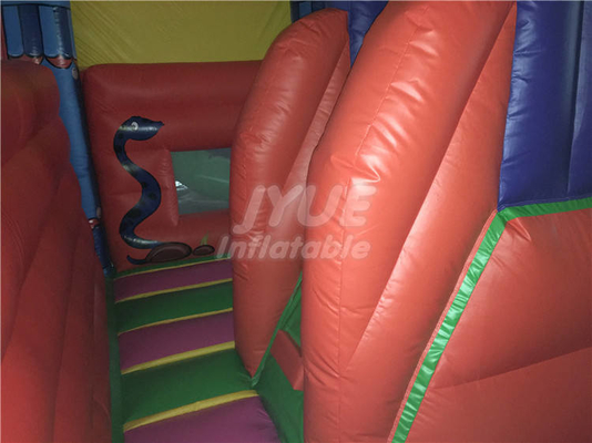 Chambre pleine d'entrain sautante d'OEM de château de videur gonflable de PVC de 0.55mm pour des enfants et des adultes
