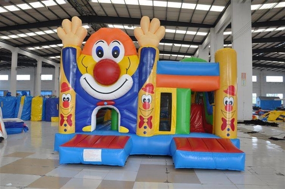 Château gonflable de videur de glissière de château de Theme Inflatable Jumping de clown