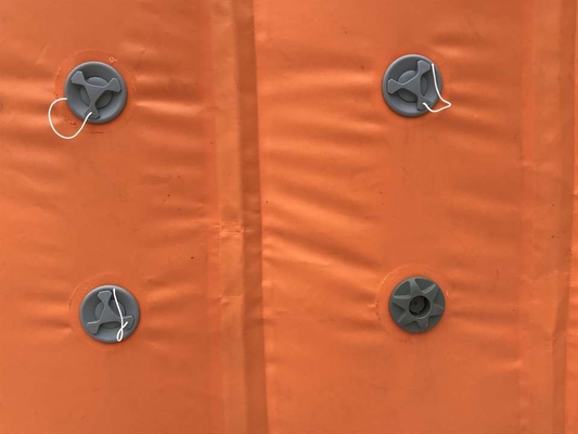 Glissière combinée gonflable d'événements avec le matériel extérieur de bâche de PVC de grande plate-forme