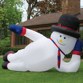 Bonhomme de neige informe Comercial de la publicité gonflable massive d'homme