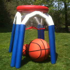 Les jeux interactifs gonflables de cercle de tir de basket-ball d'amusement imperméabilisent le PVC