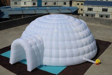 Tente gonflable de double couche, tente de camping gonflable imperméable de PVC pour extérieur