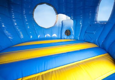 Chambre extérieure de rebond de videur de disco d'éléphant de cirque gonflable d'amusement pour des enfants