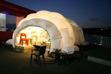 Tente gonflable Comercial de galerie pneumatique allumant la tente gonflable de jardin pour l'événement
