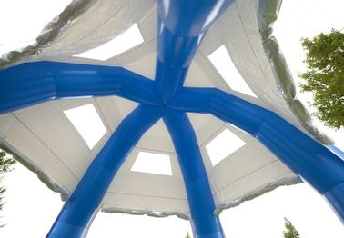 PVC gonflable de preuve de l'eau de tente de grand de Comercial dôme bleu de catégorie pour la publicité
