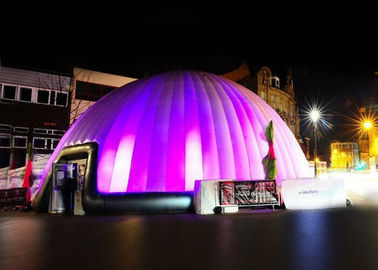Le roman géant a mené la tente gonflable Customizd de dôme allumant la tente gonflable d'air pour le grand événement
