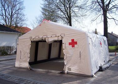 Bâche médicale gonflable de PVC de la tente 0.65mm d'armée serrée d'air de Removeble