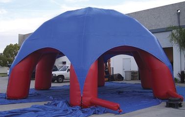 Tente gonflable adaptée aux besoins du client d'Inflatble de dôme de tente de l'araignée 10m avec 6 jambes