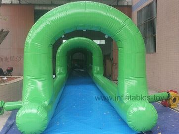 Glissières gonflables adaptées aux besoins du client de piscine, glissières d'eau gonflables de bâche de PVC pour des adultes