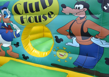 Chambre et glissière combinées gonflables de rebond de fête d'anniversaire de 12ft x de 18ft Mickey Mouse
