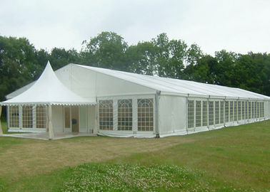 Grande tente gonflable blanche de 300~2000 personnes pour la partie, tentes de luxe extérieures de mariage
