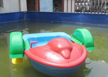 La mini eau gonflable joue un bateau de palette de personne, bateau de palette de piscine de dauphin