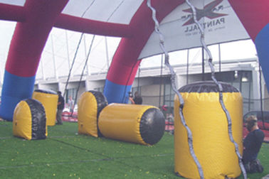 soutes gonflables d'étiquette de laser de soute de Paintball d'air de PVC de 0.9mm tirant les jeux gonflables de sport pour le terrain de jeu
