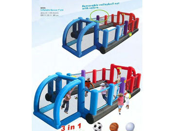 Jeux gonflables 3 de sports d'enfants dans le 1 football/terrain de football/cour nflatable