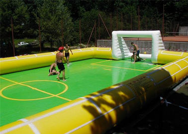 Terrain de jeu gonflable du football de sport, terrain de football gonflable, équipement de terrain de football