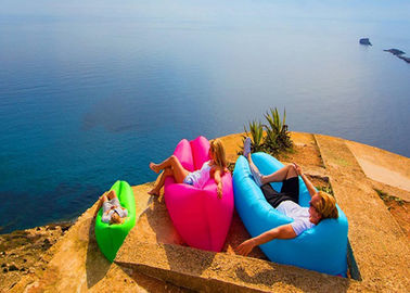 Sofa gonflable d'air de repaire de camping de sac de couchage de sac paresseux de Longe de banc pour la hausse de voyage