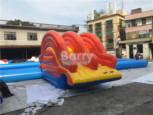 L'extra large badine la piscine gonflable de jeu avec la petite taille de diapositive 65cm