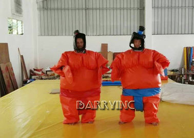 Costumes modèles gonflables adultes costumés de lutte de costume de sumo de partie avec la batterie