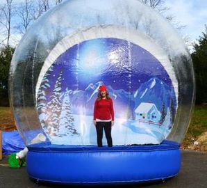 Belle approbation de publicité géante transparente extérieure de la CE de globe de neige d'Inflatables