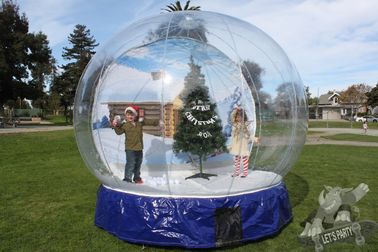 Belle approbation de publicité géante transparente extérieure de la CE de globe de neige d'Inflatables