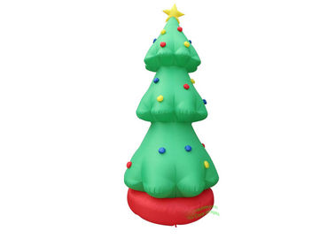 Bonhomme de neige/arbres gonflables de Noël de produits gonflables de la publicité de PVC