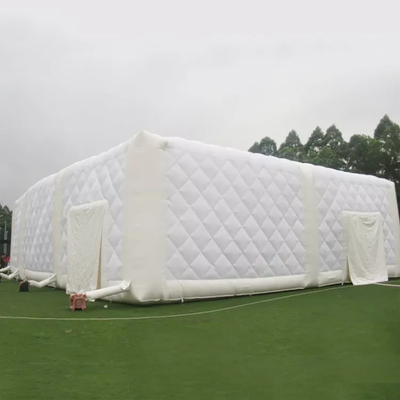 cube gonflable de tente de PVC de 0.55mm pour la couleur blanche de grands événements
