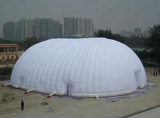 Grande structure gonflable de bâche de PVC de tente gonflable de dôme de Platon