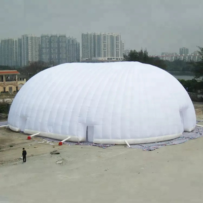 Grande structure gonflable de bâche de PVC de tente gonflable de dôme de Platon