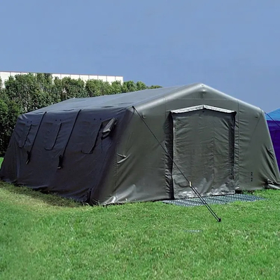 Grand type gonflable ODM de tube de tente d'abri de couleur forte de camouflage