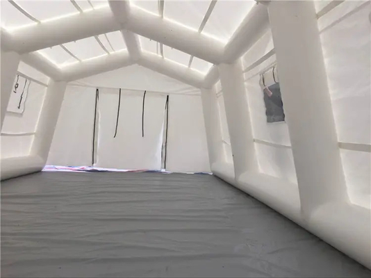 Tente gonflable de premiers secours de camping blanc serré d'air pour la taille adaptée aux besoins du client par abri