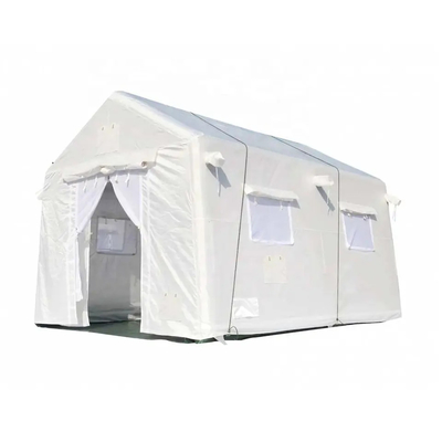 Tente gonflable de premiers secours de camping blanc serré d'air pour la taille adaptée aux besoins du client par abri
