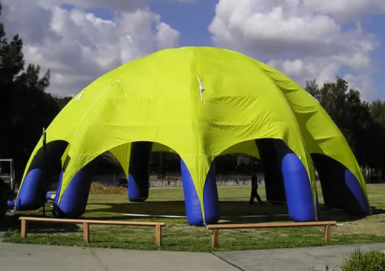 Oxford ou impression gonflable de Digital de diamètre de la tente 10m de dôme d'araignée de PVC