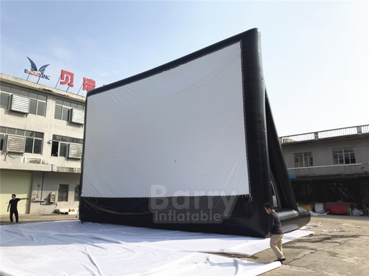 Cinéma gonflable commercial avec le projecteur/20 pi extérieurs de cinéma gonflable pour l'événement