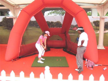 Les jeux gonflables de sports de bâche de PVC jouent au golf la cible de filet/golf/la cage pratique en matière de golf