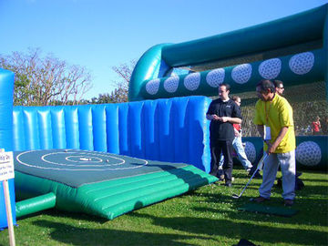 Arène de sports gonflable de golf d'air de golf extérieur gonflable de champ d'exercice pour l'adulte
