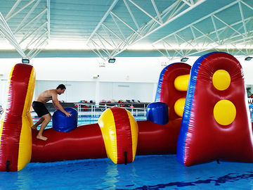 Glissière d'amusement commercial d'Aqua/parcours du combattant gonflables explosion de l'eau pour la piscine