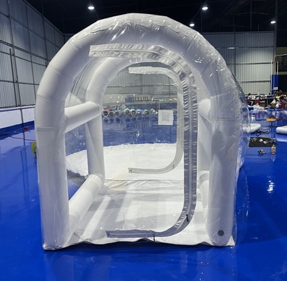 impression numérique de tente de camping gonflable transparente de bulle de PVC de 1mm