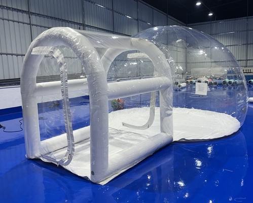 impression numérique de tente de camping gonflable transparente de bulle de PVC de 1mm