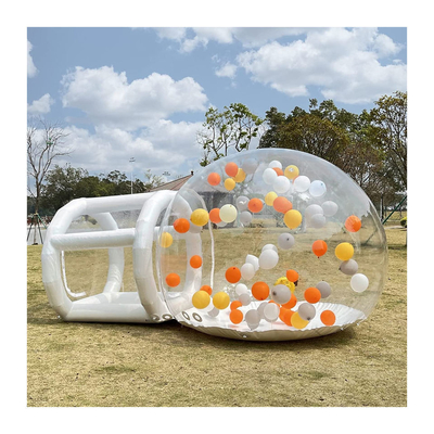 Forme gonflable extérieure de dôme de tente de pelouse d'espace libre de tente gonflable de bulle de PVC