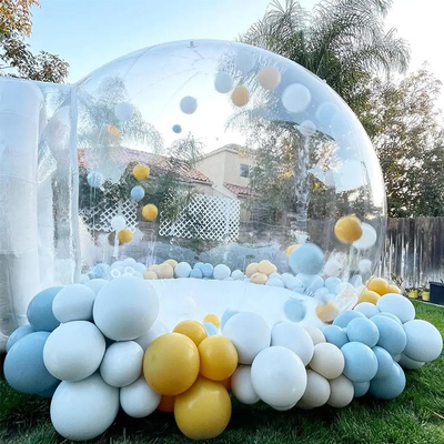 Maison gonflable transparente de ballons de bulle de tente de bulle de dôme de PVC de 1mm