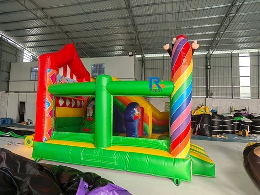 sauter commercial de PVC de 0.55mm se retranche des animaux Jumper Inflatable Castle