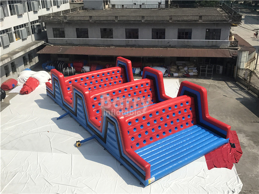Jeux de sport en plein air gonflable 5k parcours d'obstacles pour géant Commercial Combo gonflable