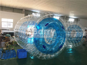 La piscine gonflable faite sur commande imperméable joue le rouleau de l'eau bleue pour des enfants/adultes