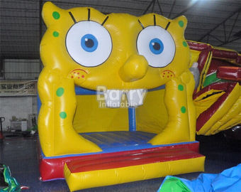 Spongebob sautant la Chambre pleine d'entrain gonflable d'amusement mondial d'Inflatables pour l'enfant en bas âge