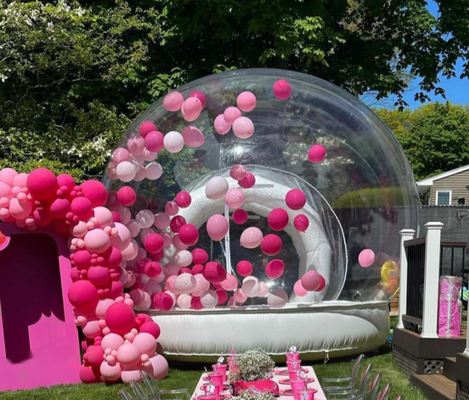7 jours ouvrables Temps de production Tente gonflable Ballons à bulles avec souffleur CE/UL et matériel de réparation