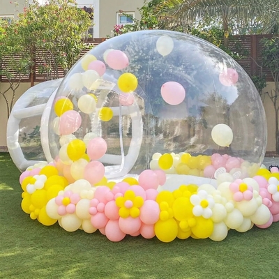 7 jours ouvrables Temps de production Tente gonflable Ballons à bulles avec souffleur CE/UL et matériel de réparation