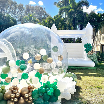 Faites ressortir votre événement avec une tente de fête gonflable de type aérien, une maison à bulles et une imprimante.