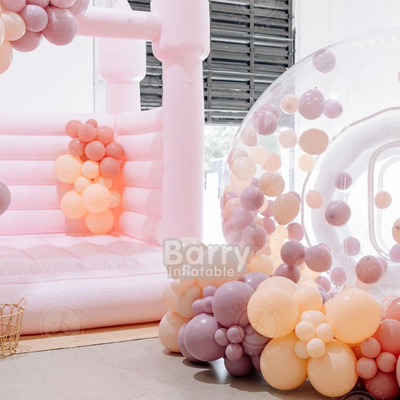 Facile à installer Tente gonflable Ballon maison à bulles Commercial gonflable pour l'impression sur mesure et expédition rapide