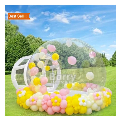Facile à installer Tente gonflable Ballon maison à bulles Commercial gonflable pour l'impression sur mesure et expédition rapide